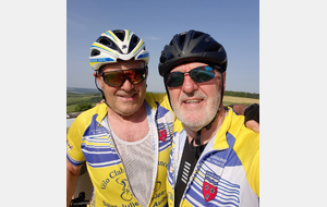 Lundi 25 mai sortie pour Philippe et Jean-Marc