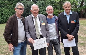 Remise médailles mercredi 7 octobre 2026